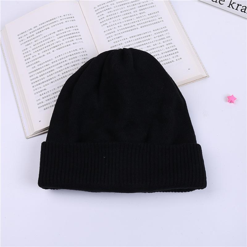 Large Head Circumference Winter Warm Knit Hat for Women, Autumn and Winter Korean Style Postpartum Winter Maternity Beanie