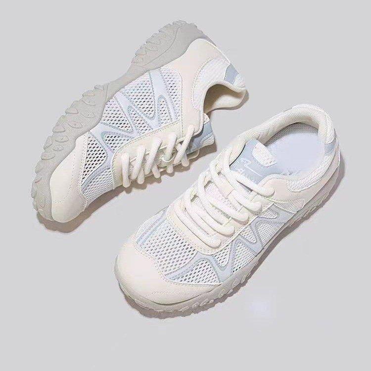 Popular super fire breathable mesh sports moral training shoes women's 2025 summer new versatile casual little white women's shoes