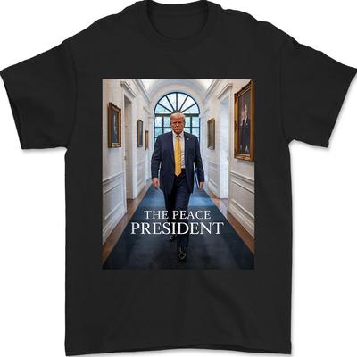 Der Friedenspräsident, Trump Friedenspräsident Unisex-T-Shirt