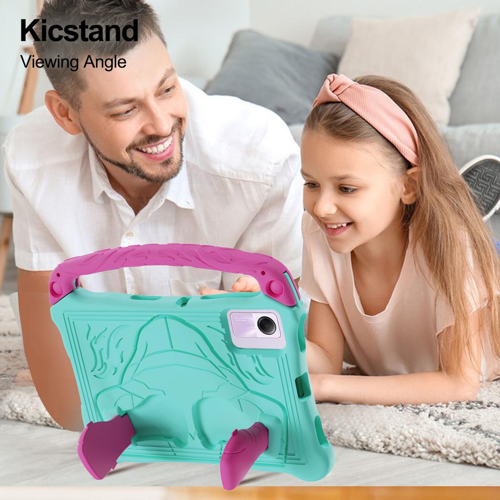 EVA pouzdro pro Xiaomi Redmi Pad SE/Pad 6 Pro/Pad 6/Pad 5 Pro/Pad 5 Tabletový obal ve stylu boxu s rukojetí a stojánkem