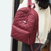 Schoolbag Rhombus Embroidered Thread Bag Spring Backpack 1011 New Casual Schoolbag College Student Large Capacity Handbag Backpack