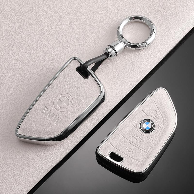 AAAXE1 for BMW 1 2 3 5 7 Series X1 F48 X3 G20 X4 X5 G05 X6 F16 M40i M440i G02 G31 G23 F34 F15 F40 IX3 TPU Leather Case Car Key Cover
