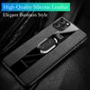 Luxury Leather Phone Case For iPhone 6 6s 7 8 Plus SE 2020 Ring Holder Cover For iPhone 12 Mini 11 13 Pro Max X XR XS Max Case