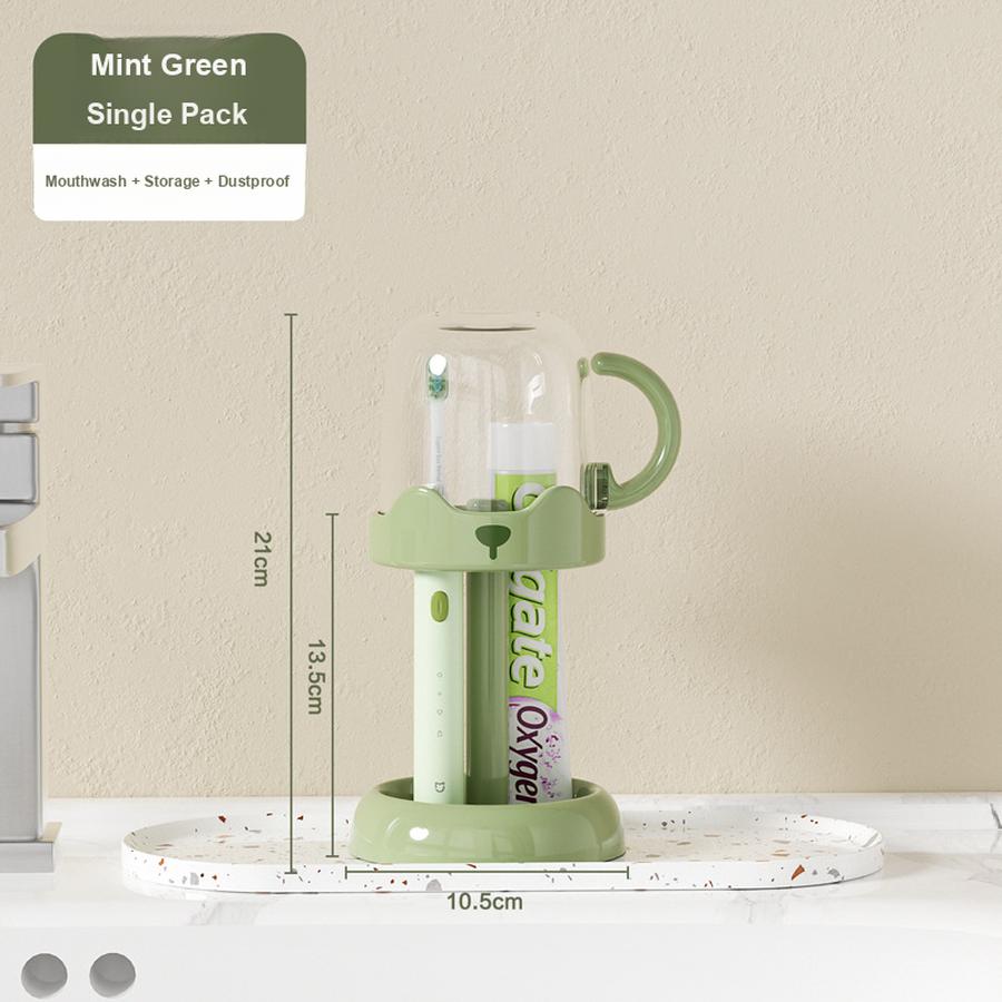 Adjustable Electric Toothbrush Cup Holder Set for Home, Simple Bathroom Cup for Students, Oral Cup