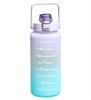 Tazza Spazio Scala Temporale Tappo a Molla Vernice Spray Colore Gradiente Tazza d'Acqua 2000 ml Tazza d'Acqua Grande Capacità Bollitore in Plastica 2L