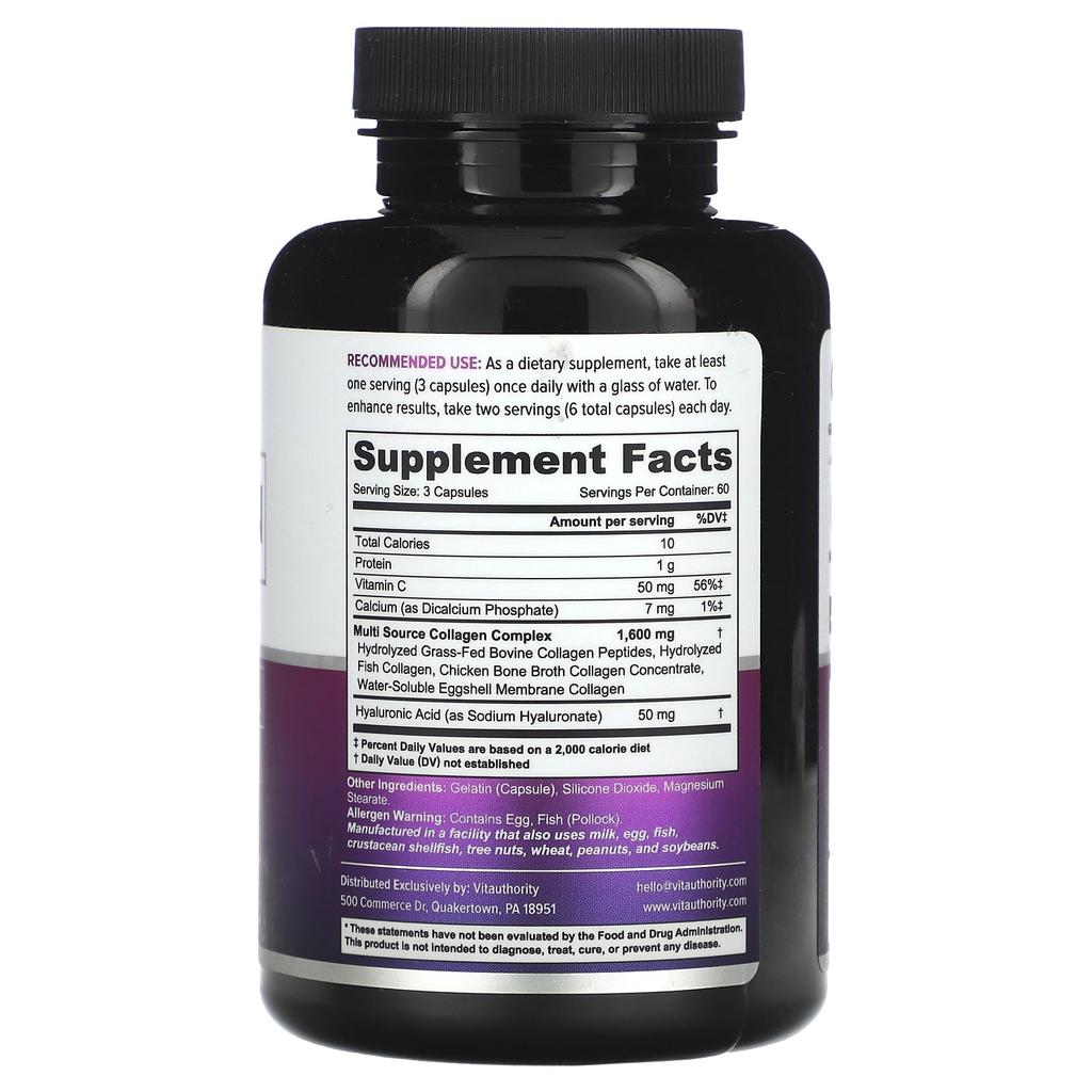 Multi Collagen Capsules+, 180 Capsules