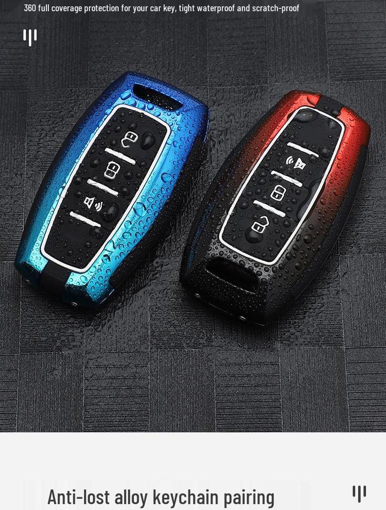 Stylish Great Wall Cannon Key Cover: Customized Car Key Bag with Buckle for Remote Shell Personalization.