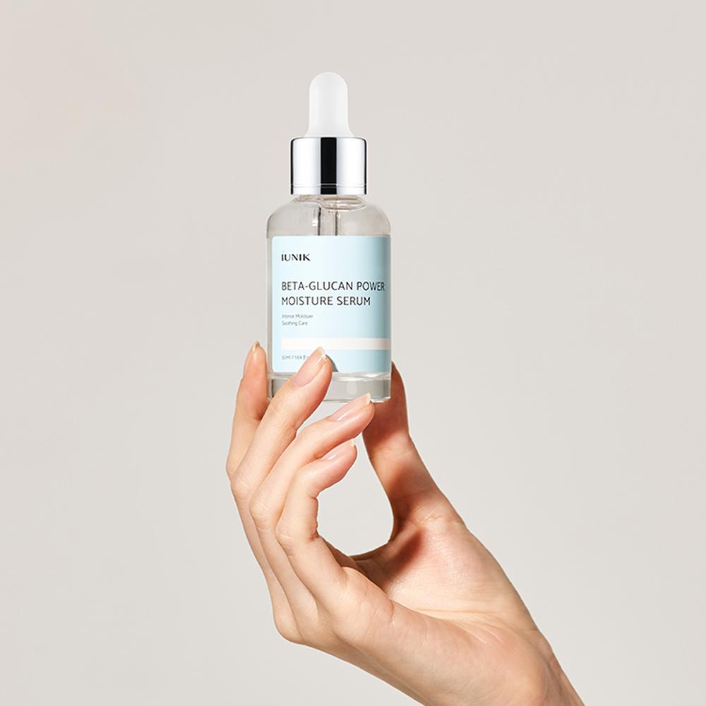 IUNIK Beta Glucan Power Moisture Serum 50g - Hydrating Boost, Korean