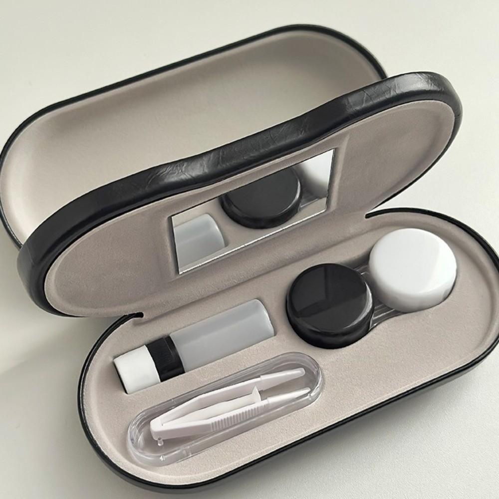 2 in 1 Glasses Storage Case Double Layer Glasses Protective Cover Creative Glasses Box  For Travel