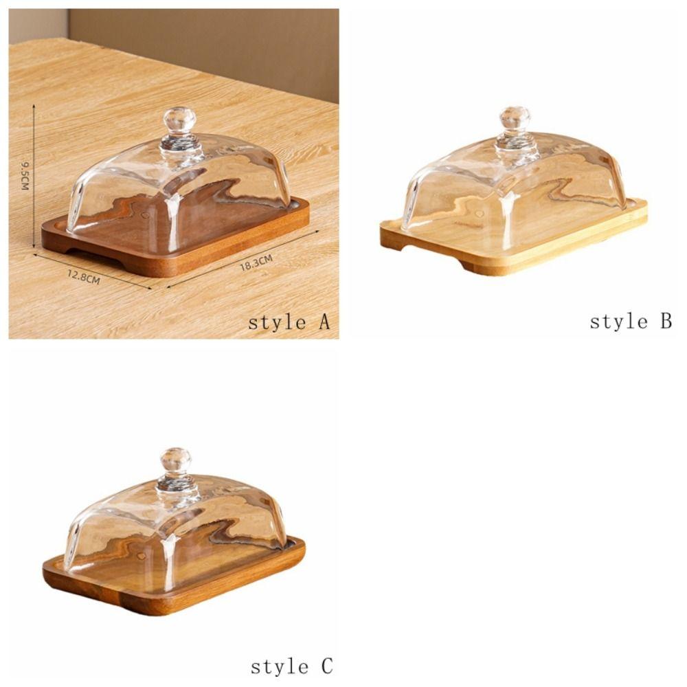 Light Luxury Pastry Stand Rectangular Butter Plates Serving Tray Dessert Plate Hotels