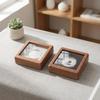 Antique Coin Storage Holder Durable Black White Dustproof Case for Commemorative Silver Coin Badge Collection Use