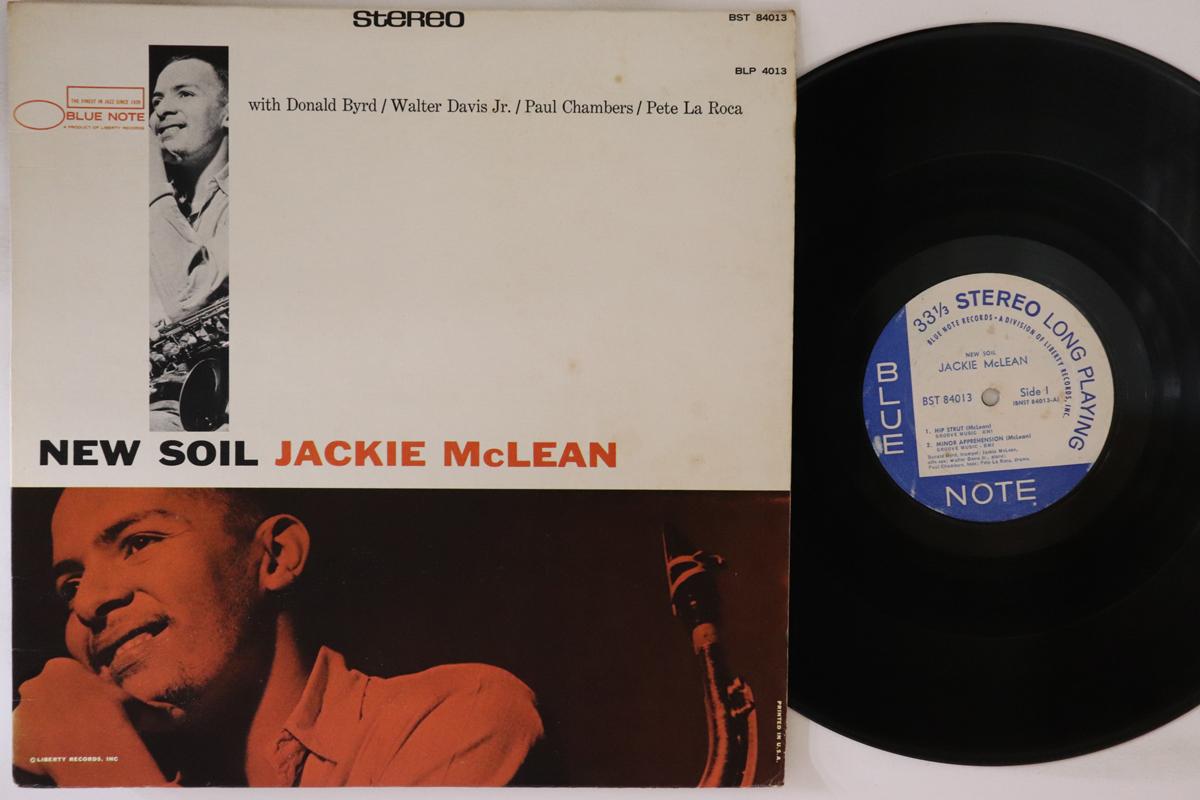

LP Record JACKIE MCLEAN - New Soil BST84013 BLUE NOTE 1967 US Jazz Used
