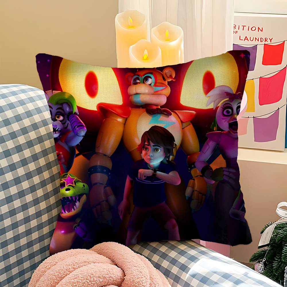 Fünf Nächte bei F-Freddys Mode Ahorn Design Kissenbezug Glückliche Herbsternte Dekoration Feiertagsdekoration Kissenbezug
