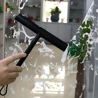 Dusche Rakel Glas Sauber Schaber Waschen Wischer Aufhänger Boden Fenster Reinigung Haushalt Wasser Wand Hängen Spiegel mit Griff