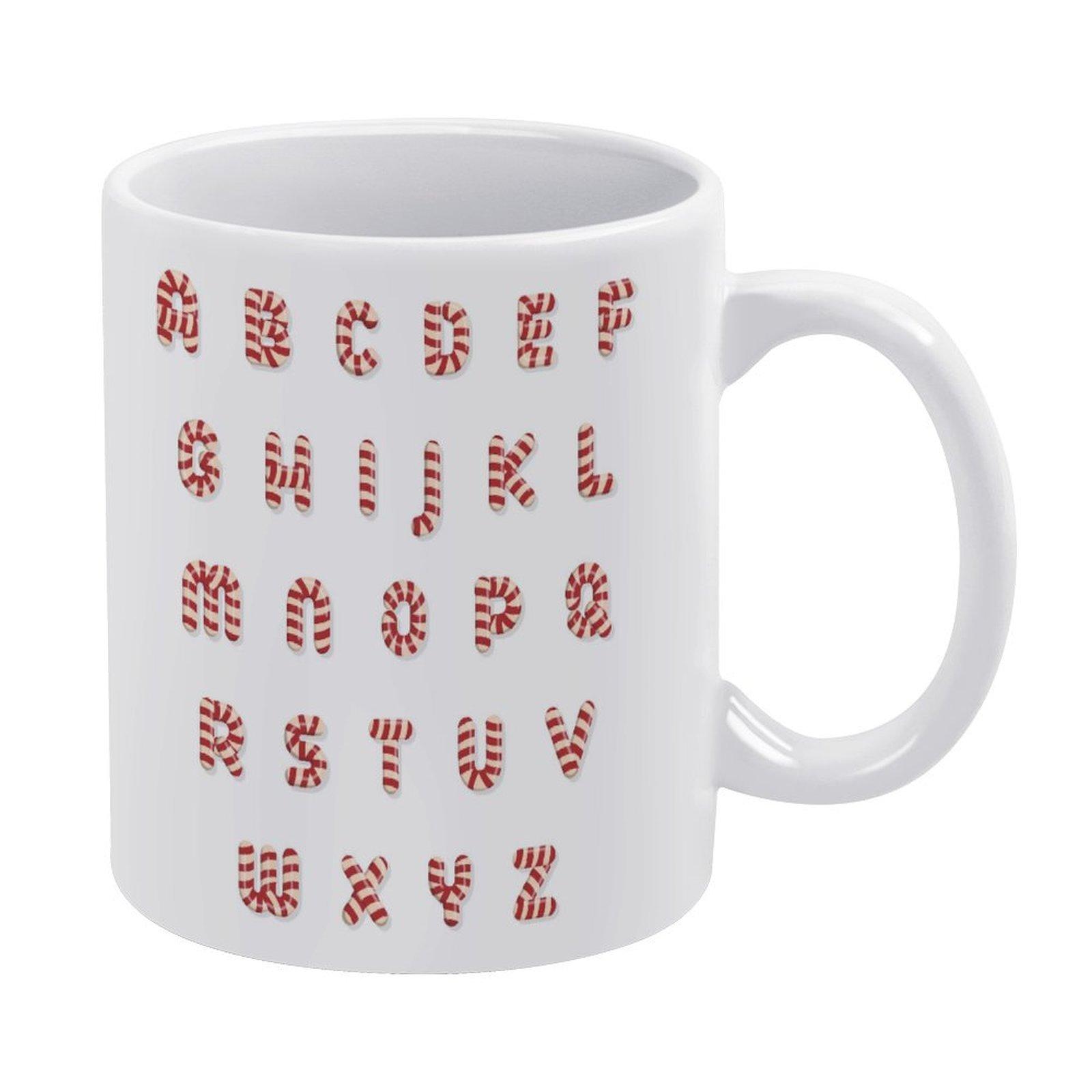 

1 Pack 11oz White Mug With Double-Sided Print Created For Everyday Drinking And Ideal For Sharing As A Warm Heartfelt Gift On Any Special Day белый