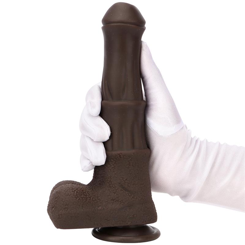 African Electric Horse Cock Telescopic Dildo Female Sex Toys Private Masturbation Orgasm Vibrator