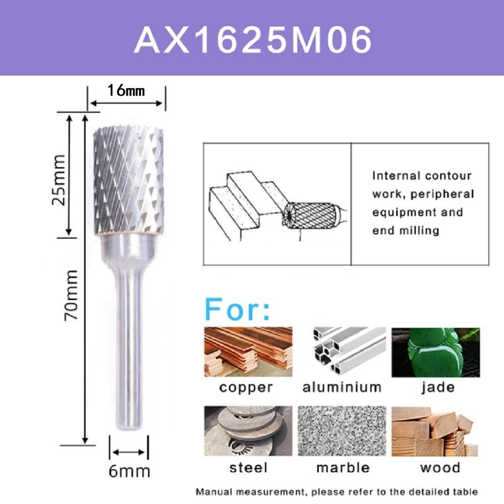 Burr Head Carbide Rotary File Drill Carbide Rotary Tool