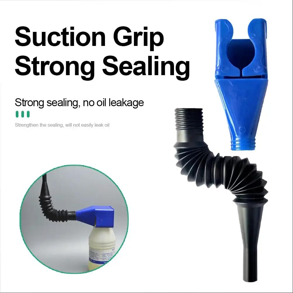 1PC Car Refueling Funnel Gasoline Foldable Engine Oil Funnel Tool Plastic Funnel Car Motorcycle Refueling Tool Auto Accessories