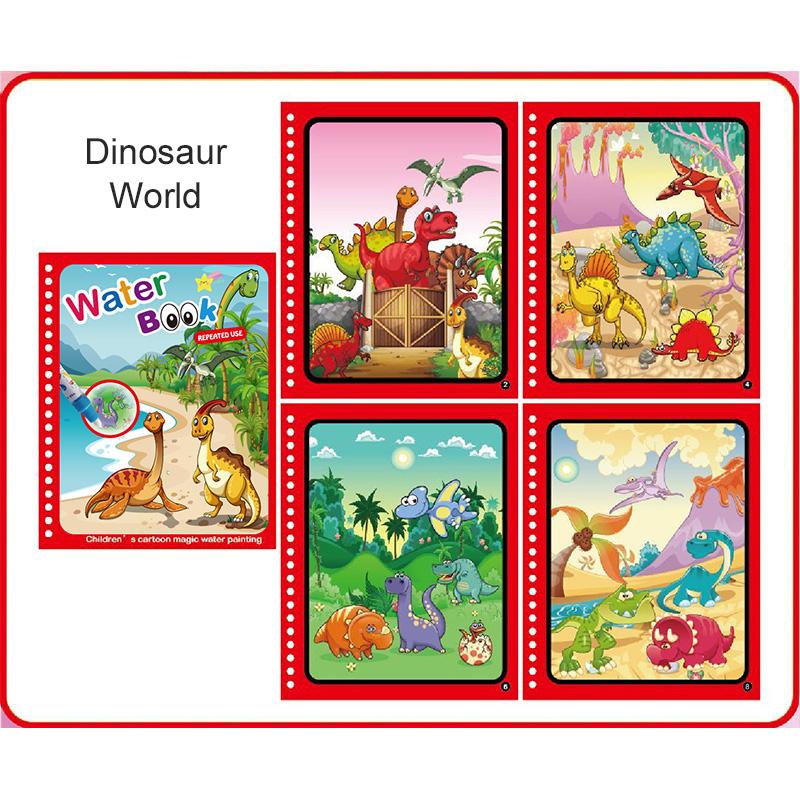 Water Coloring Books Party Favors Suitable for Kids Children Day Birthday Reuse Novelty Festival Gifts Gathering Supplies TMZ