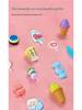 Children's Ice Cream Handcart & Music Toy Set - Ice Cream Machine & Motorcycle Role Play 
