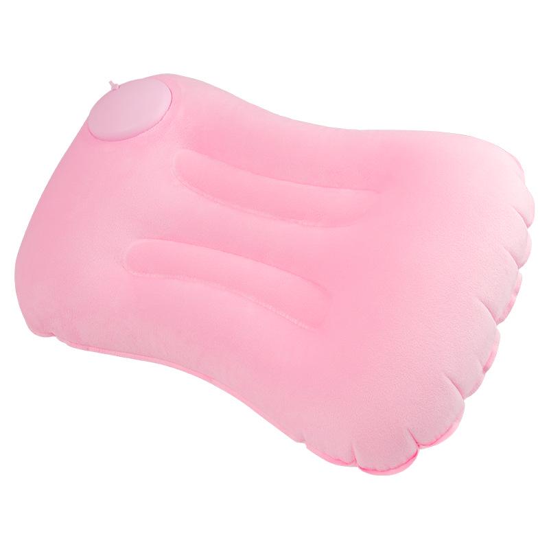 Automatyczna nadmuchiwana poduszka podróżna w kształcie litery U - Przenośna poduszka zapewniająca komfort w samolocie i na zewnątrz