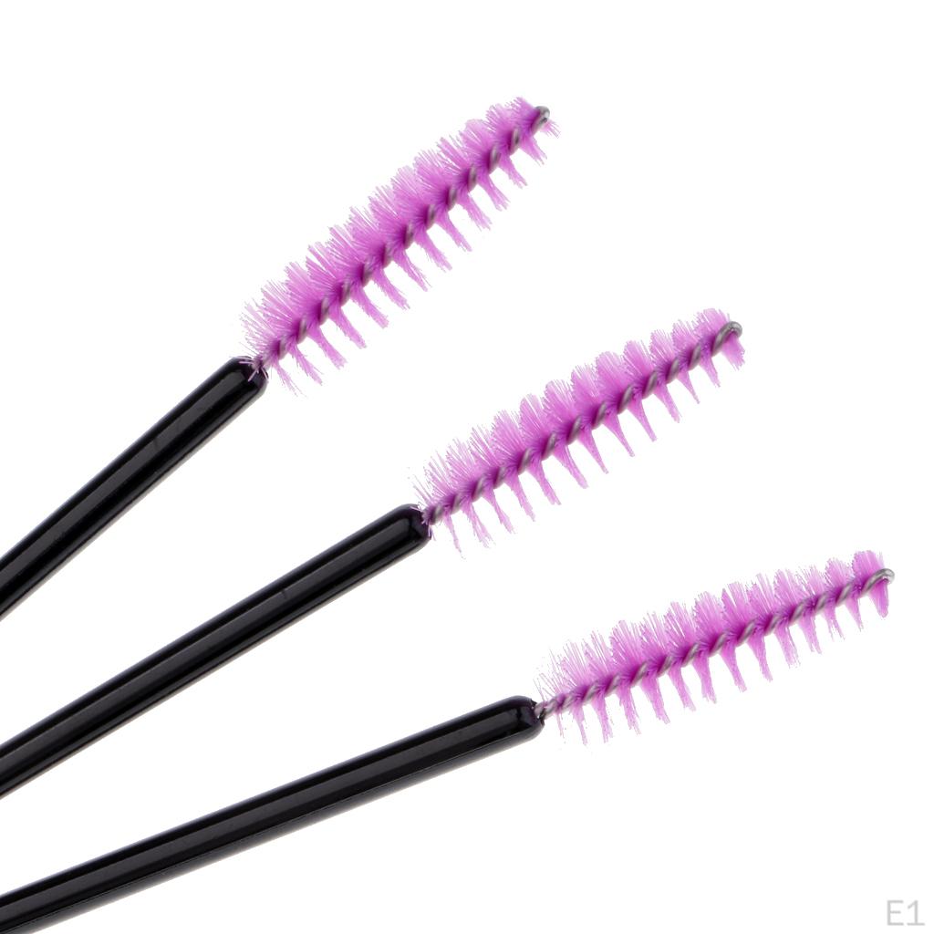 50 Stück Einweg-Mascara-Bürsten Stäbe Werkzeuge