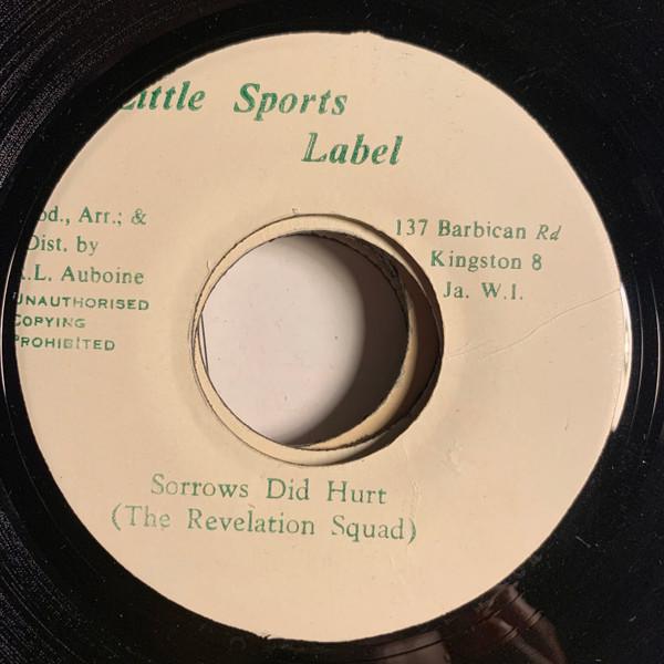 

7-дюймовая пластинка REVELATION SQUAD Sorrows Did Hurt NONE Little Sports Ямайка Регги Ска Даб Б/У