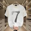 Men's High-End 2025 Summer Trendy Loose Round Neck Cotton T-Shirt
