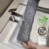 Baffle Paraspruzzi per Lavello in Silicone Protegge i Panni dall'Acqua Schizzante Baffle Paraspruzzi per Lavare i Piatti Rubinetto Bagno