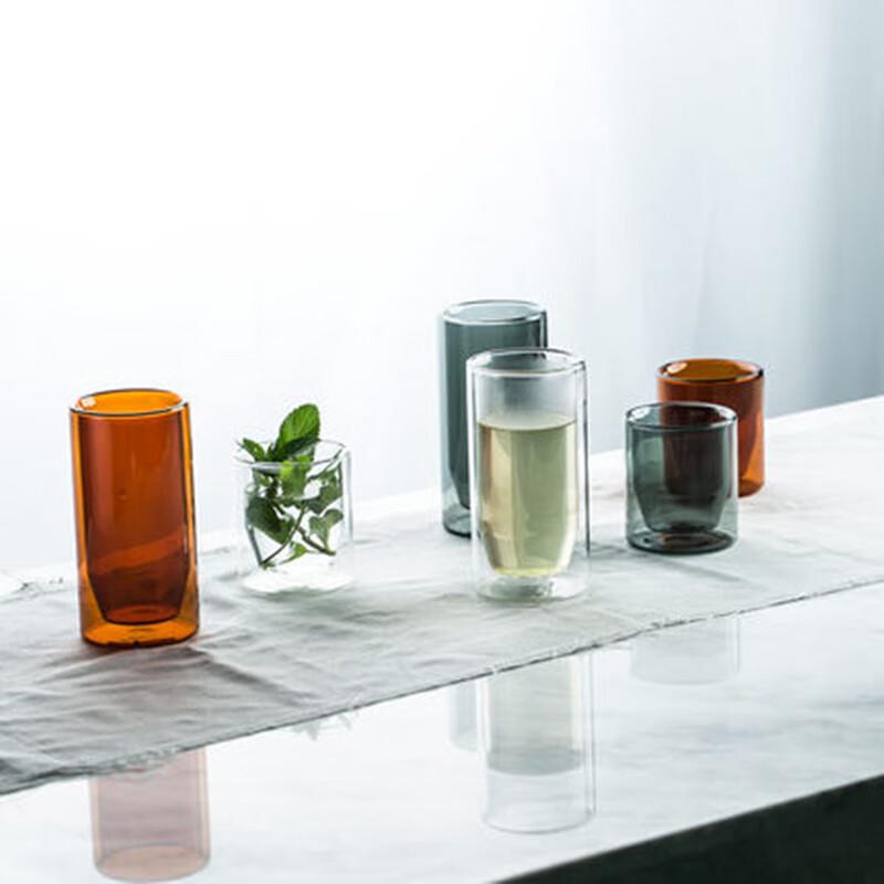 High Borosilicate Double Wall Glass Cup