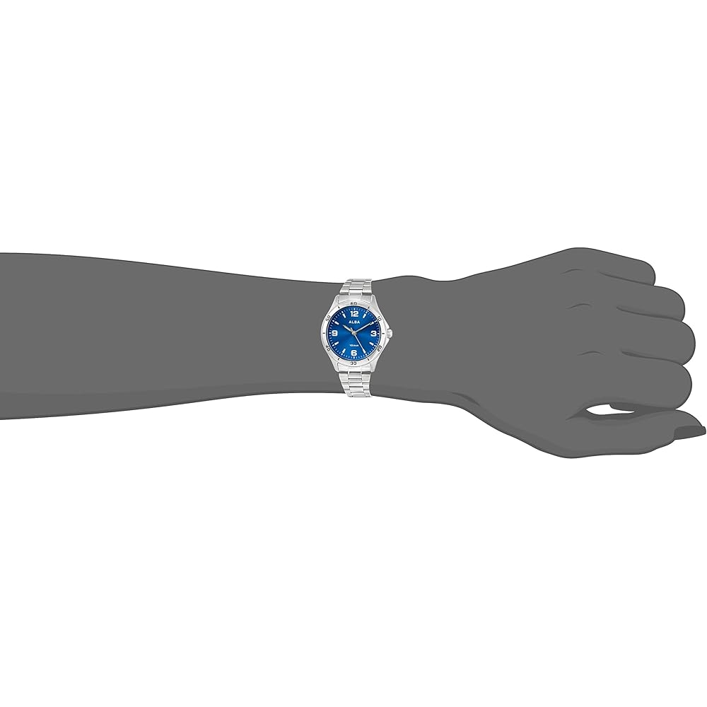 Alba Sports AQQK409 Women's Watch Silver Stainless Steel Water Resistant