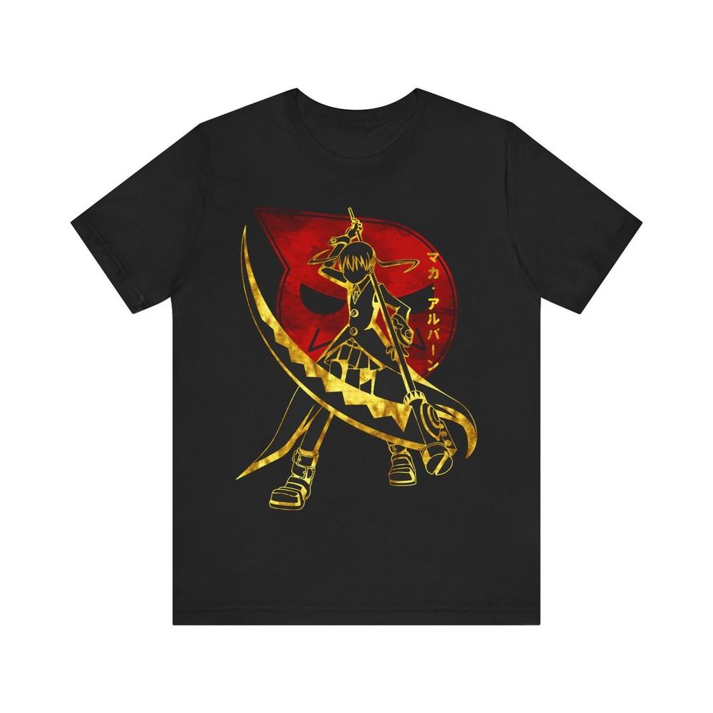 

Anime Soul Eater Maka Silhouette T Shirt Size S - 5Xl BLACK Size S - 5XL Unisex T-Shirt XXXXL