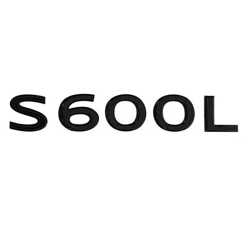 ABS Car Body Side Emblem Sticker Trunk Badge Decals for Mercedes Benz Maybach S400L S450L S480L S500L S580L S600L S680L Exterior