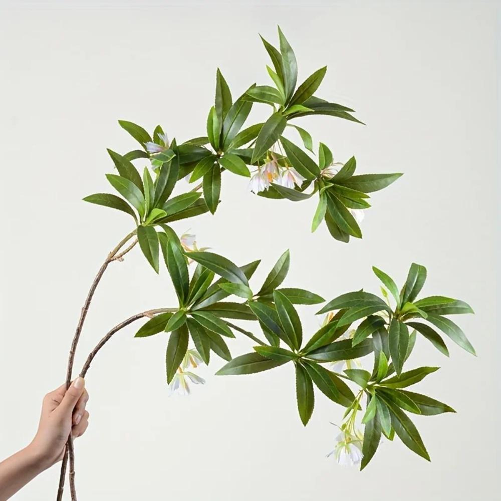 Green Simulation Ficus Plant Chinese Style Fake Plants  Outdoor Decor