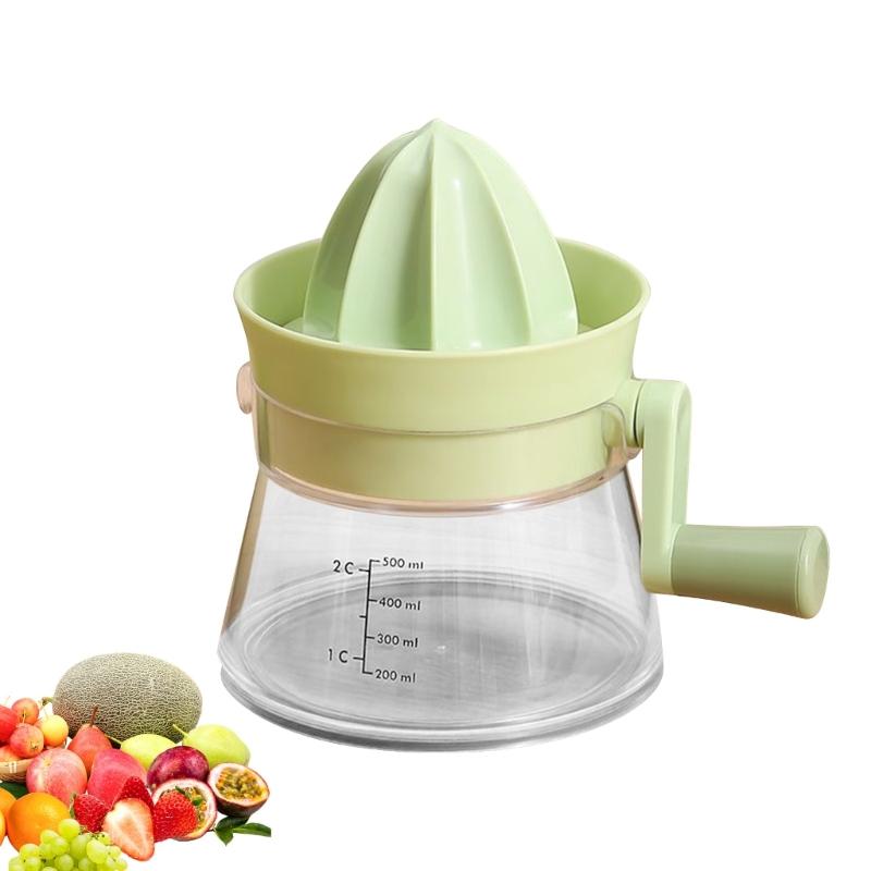 Ergonomic Handle Manual Juicer Hand Operated Vegetable Squeezer Lemon Oranges Juice Extractor with Comfortable Grip