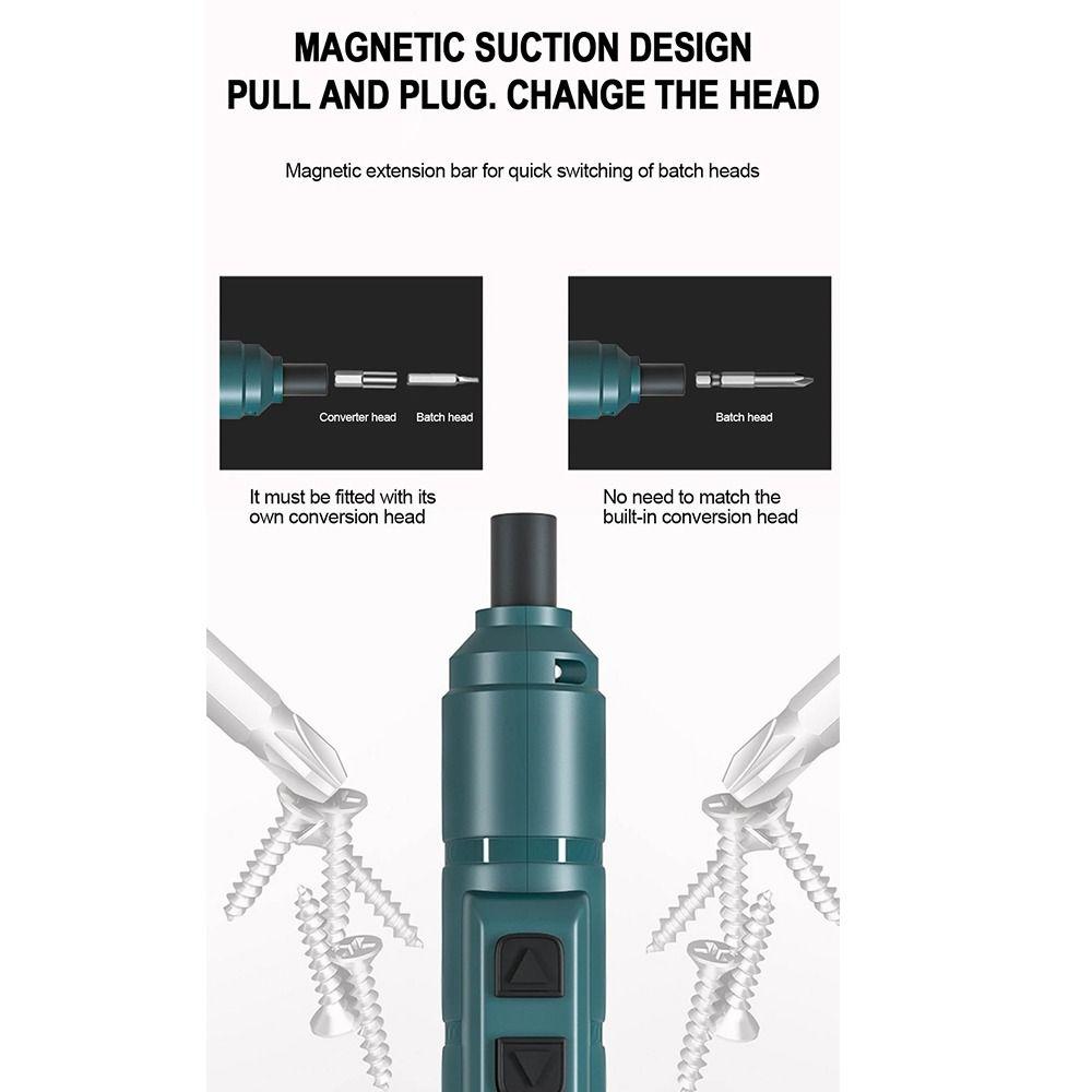 3.6V Cordless Electric Screwdriver Wireless Power Drill Mini Electric  Screwdriver Pen  Maintenance