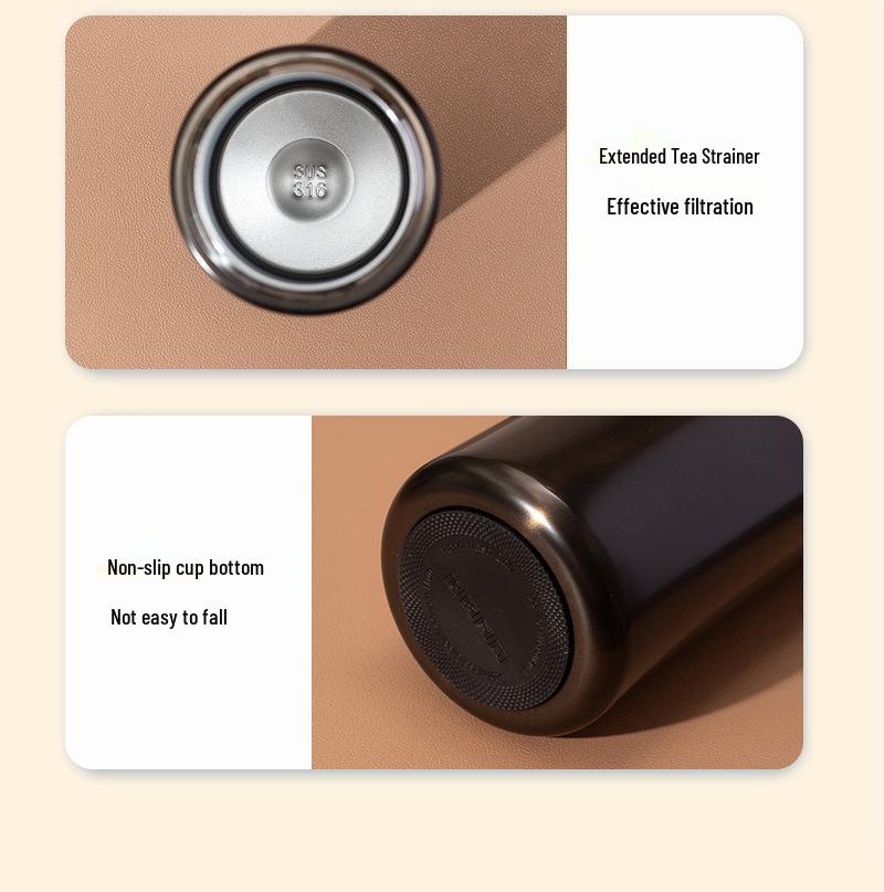 Stylish Large-Capacity Insulated Sports Water Bottle for Women