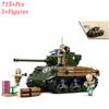 Schlacht um Iwo Jima Zweiter Weltkrieg ii Sets Militärfahrzeug Panzer Jagdflugzeug LKW Bausteine ww2 Armee Waffen Figur Steine