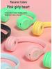Y08 Over-Ear Bluetooth Headphones, Macaron Folding Design