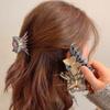 Camellia hairpin Grasping clip large hair clip headwear for women back of head spoon coiled hair medium hair grabbing clip
