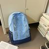High value niche trendy cool letter backpack couple simple lightweight large capacity backpack