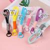 Colorful Wrist Strap Keychain Creative Braided Lanyard Keyring For Women Anti-Lost Phone Charm Bag Pendant Accessories