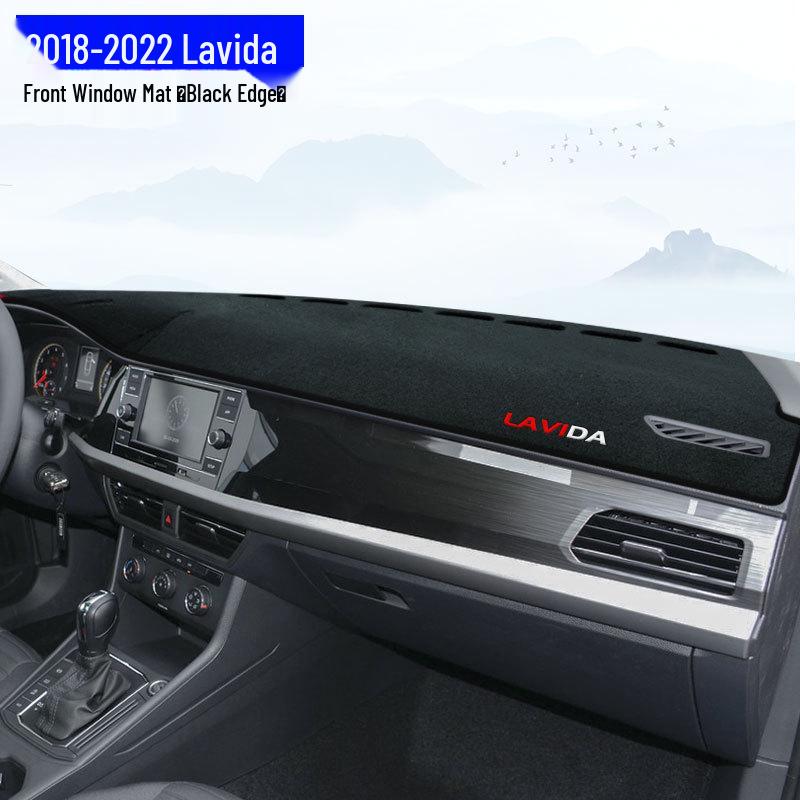 Volkswagen Lavida Dashboard Sunshade: Light-Blocking Console Pad for Interior Protection, Sharp Edition 24 Voyage.