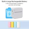 Mini Pocket Thermal Printer P7 Multifunction Portable Sticker Maker 300DPI Instant Photo Printing Support BT for IOS Android