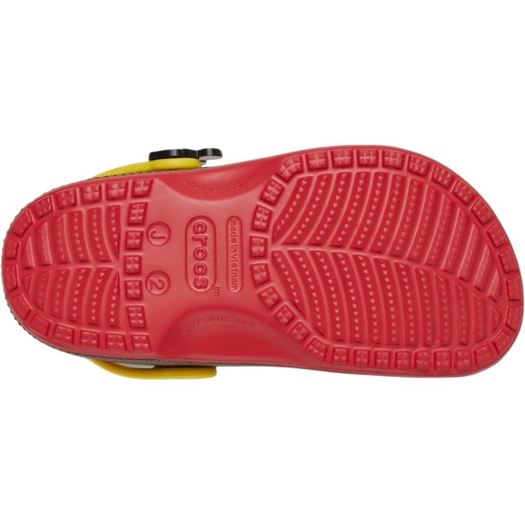 Crocs Classic Mickey Creative Fashion Clogs Kids Clogs Black Red 212295-90H