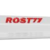 Cuesoul ROST 77 Transparent Set of Clear Red Medium One-Piece Flights, Standard, 3, Flights, Logo, (CS-77-XB11T2-M)