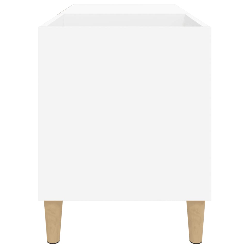 Vidaxl Szafka Na Płyty, Biała, 84,5X38X48 Cm, Materiał Drewnopochodny