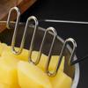 Stainless Steel Potato Masher Manual Fruit Vegetable Pressure Mud Machine Kitchen Children Food Crusher Complementary Gadget