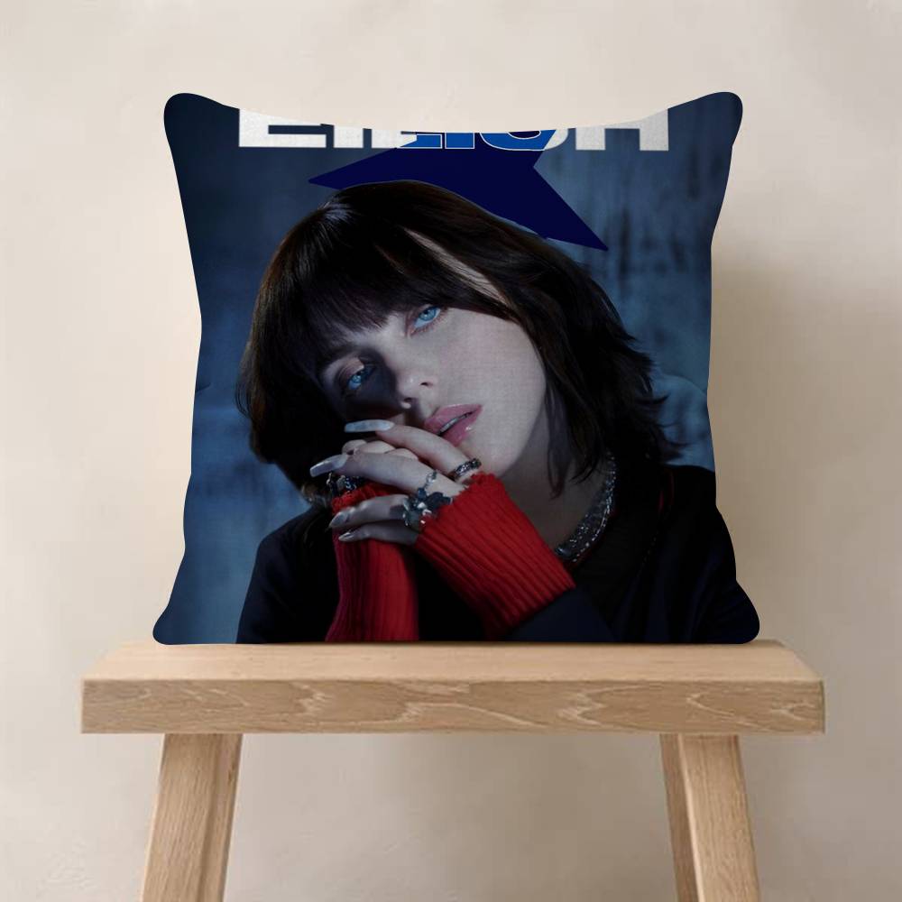 Singer album BBillieS Vintage Cushion Cover Decorative Pillow Sofa Home Decor case pillow cases