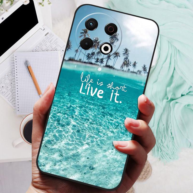 For Tecno Spark 30 Pro Case Soft TPU Silicone Phone Covers for Tecno Spark 30 KL6 Spark30 Pro KL7 Case Bumper  Shockproof Coque